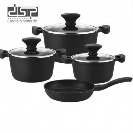 COOKWARE SET DSP CA020-S02 BLACK