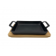 FRY PAN 24X16.5CM (502-11)