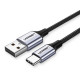 UGREEN  Кабель USB-A_USB-C 1m 60126
