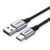 UGREEN Մալուխ միացուցիչներով USB-A_USB-C 1m 60126