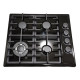 Ներկառուցվող գազօջախ ZANETTI ARM-6040L-WOK black
