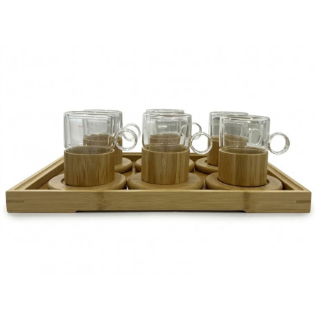 GLASS CUPS SET 302TZ252 (379-15-4)