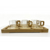 GLASS CUPS SET 301TZ251A (379-15-6)