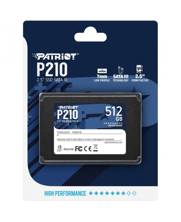SSD INTERNAL  PATRIOT 512GB P210S512G25